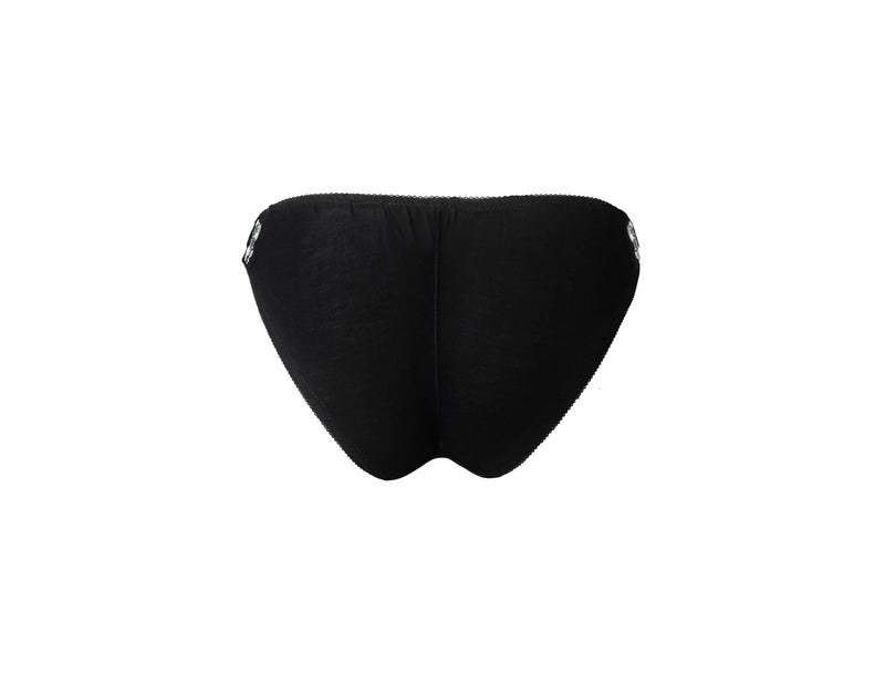 PUISSANT EMBROIDERED TULLE BRIEF